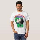 Wisconsin-mapkoe T-shirt (Voorkant volledig)