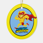 Wisconsin Marathon Post-Marathon Keramisch Ornament (Links)