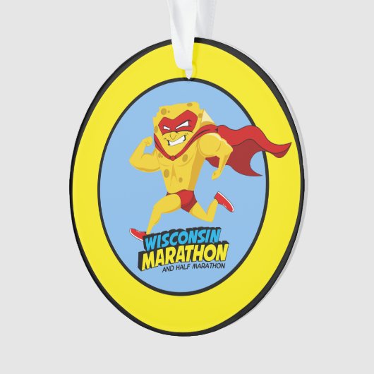 Wisconsin Marathon Post-Marathon Ornament (voorkant)