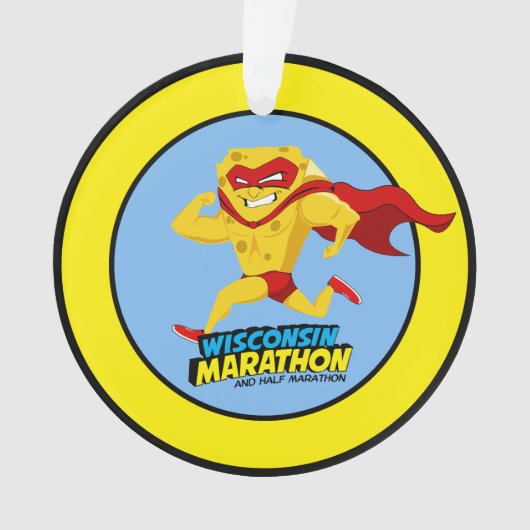 Wisconsin Marathon Post-Marathon Ornament (voorkant)