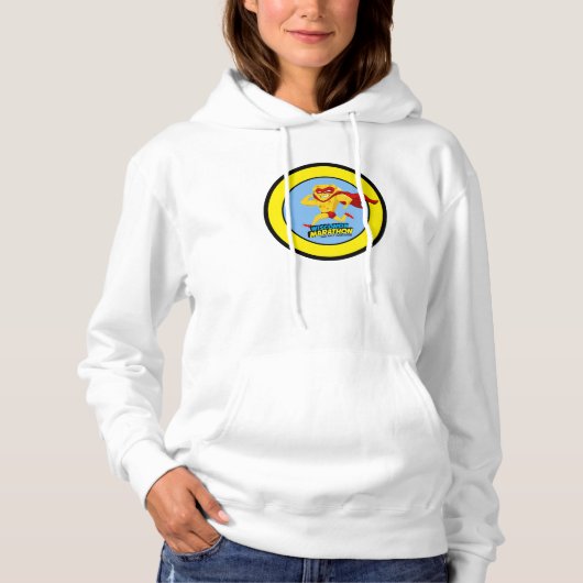 Wisconsin Marathon Race Day Hoodie (Voorkant)