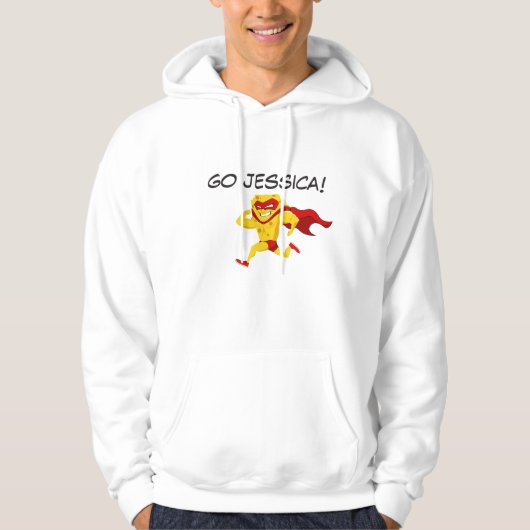 Wisconsin Marathon Race Day Hoodie (Voorkant)