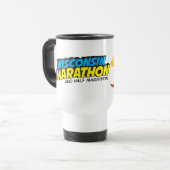 Wisconsin Marathon Race Day Reisbeker (Voorkant links)