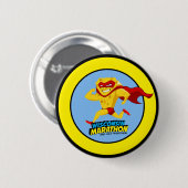 Wisconsin Marathon Race Day Ronde Button 5,7 Cm (Voorkant /achterkant)