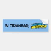 Wisconsin Marathon Training Bumpersticker (Voorkant)