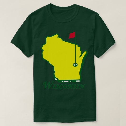 Wisconsin Masters Golf T-shirt (Design voorkant)