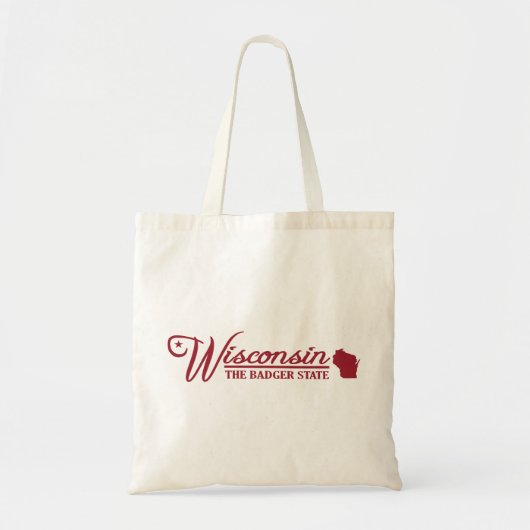 Wisconsin (mijn staat) tote bag (Voorkant)