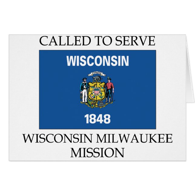 Wisconsin Milwaukee LDS Missie opgeroepen te diene (Voorkant Horizontaal)