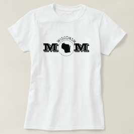 Wisconsin Moeder  T-shirt