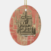 Wisconsin Motor Milwaukee Wisconsin Early Keramisch Ornament (Rechts)