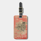 Wisconsin Motor Milwaukee Wisconsin Engine Early K Bagagelabel (Voorkant verticaal)