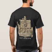 Wisconsin Motor Milwaukee Wisconsin Engine Early K T-shirt (Achterkant)