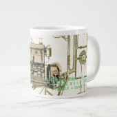 Wisconsin Motor Milwaukee Wisconsin gasmotor B-3 Grote Koffiekop (Voorkant rechts)