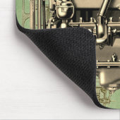 Wisconsin Motor Milwaukee Wisconsin gasmotor B-3 Muismat (Hoek)