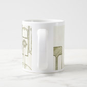 Wisconsin Motor Milwaukee Wisconsin gasmotor K5 Grote Koffiekop (Achterkant)