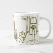 Wisconsin Motor Milwaukee Wisconsin gasmotor K5 Grote Koffiekop (Rechts)