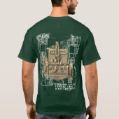 Wisconsin Motor Milwaukee Wisconsin gasmotor K T-shirt (Achterkant)