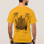 Wisconsin Motor Milwaukee Wisconsin gasmotor K T-shirt (Achterkant)