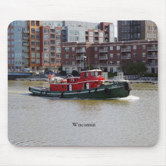Wisconsin mousepad muismat (Voorkant)