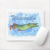 Wisconsin Muskie Muismat (Met muis)