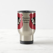 Wisconsin National Guard Insignia Travel Mug Reisbeker (Center)