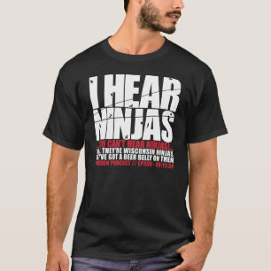Wisconsin Ninjas - Voorzijde T-shirt