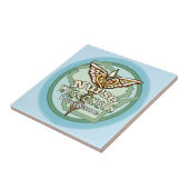 Wisconsin Nurse Caduceus Tegeltje (Zijkant)