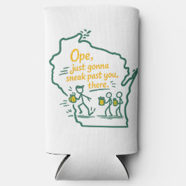 Wisconsin "Ope": Just Gonna Sneak Past Ya There In Seltzer Blikjeskoeler