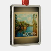 Wisconsin Ornament Vintage Travel (Rechts)