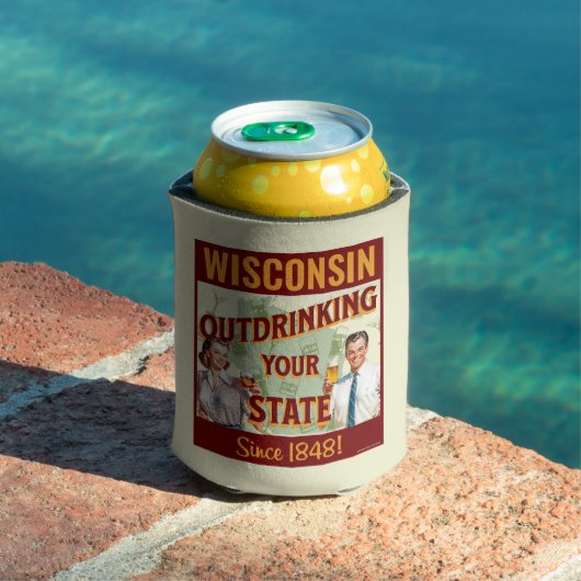 Wisconsin overdrinkt uw toestand sinds 1848 blikjeskoeler (Insitu Zwembad)