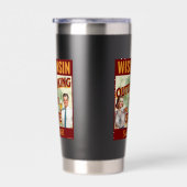 Wisconsin overdrinkt uw toestand sinds 1848 geïsoleerde drinkbeker (Rechts)