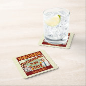 Wisconsin overdrinkt uw toestand sinds 1848 kartonnen onderzetters (Insitu)