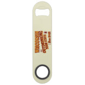 Wisconsin overdrinkt uw toestand sinds 1848 speed flessenopener (Achterkant)