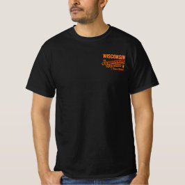 Wisconsin overdrinkt uw toestand sinds 1848 t-shirt