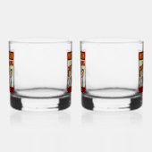 Wisconsin overdrinkt uw toestand sinds 1848 whisky glas (Rechts)