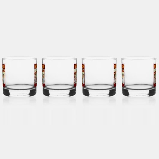 Wisconsin overdrinkt uw toestand sinds 1848 whisky glas (Links)