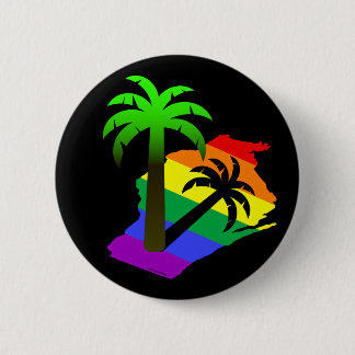 Wisconsin Palm Tree Ronde Button 5,7 Cm