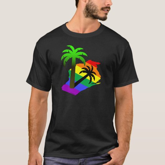 Wisconsin Palm Tree T-shirt (Voorkant)