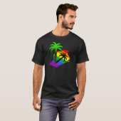 Wisconsin Palm Tree T-shirt (Voorkant volledig)