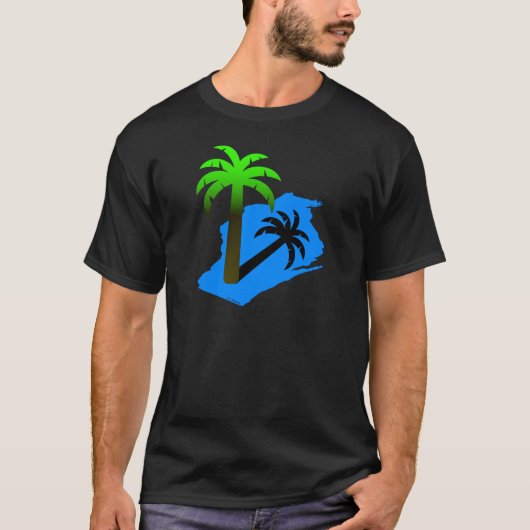 Wisconsin Palm Tree T-shirt (Voorkant)