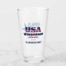 Wisconsin Patriotic Pride gepersonaliseerd