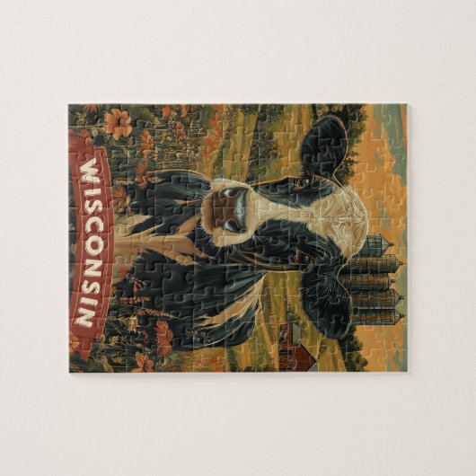  Wisconsin Patriottische Geest Legpuzzel (Horizontaal)