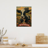  Wisconsin Patriottische Geest Poster (Keuken)