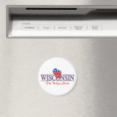 Wisconsin Patriottische Magneten (Insitu (Vaatwasser))