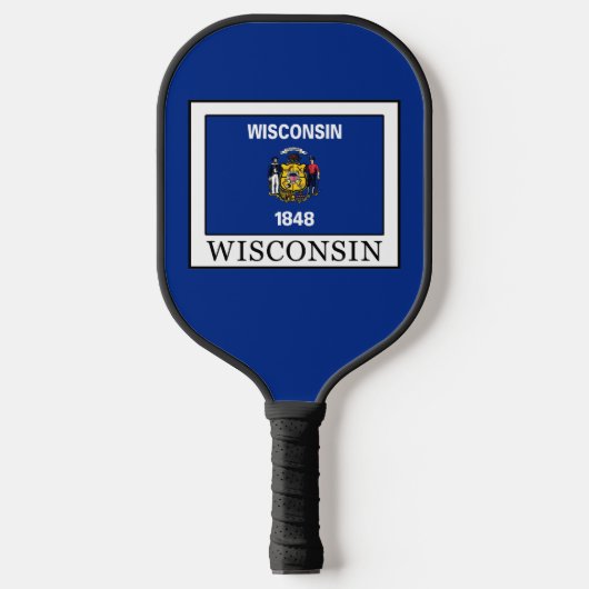 Wisconsin Pickleball Paddle (Voorkant)
