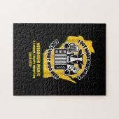 Wisconsin Picnic Koe Beer, kaas en accordion Legpuzzel (Horizontaal)