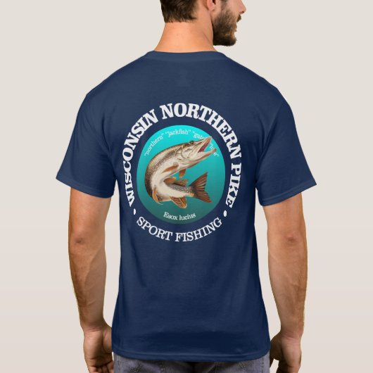 Wisconsin Pike Vist T-shirt (Achterkant)