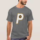 Wisconsin Pioneers (Enig P Wit) T-shirt (Voorkant)