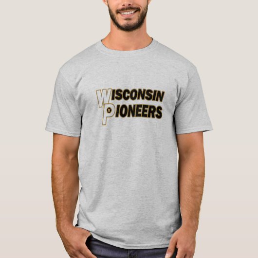 Wisconsin Pioneers T-shirt (Voorkant)