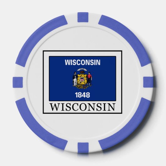 Wisconsin Pokerchips (Voorkant)